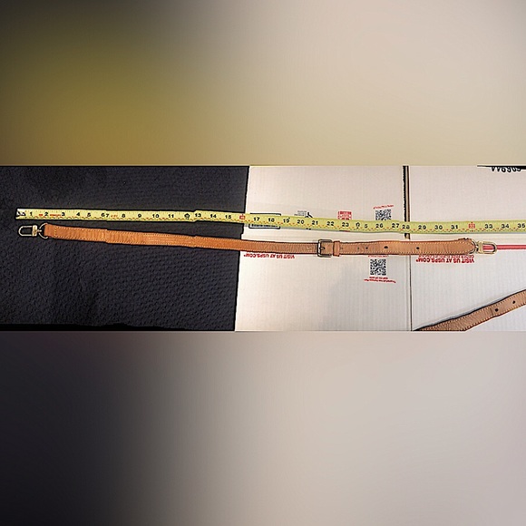 LOUIS VUITTON Vachetta Replacement Shoulder Strap with Clips and Shoulder Pad - Picture 14 of 16